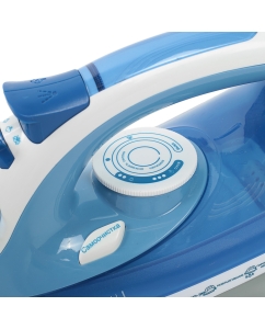 Купить Утюг Delta Lux DL-712 белый/серо-голубой  в E-mobi