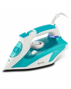 Купить Утюг Vitek VT-8355 MC белый, бирюзовый в E-mobi
