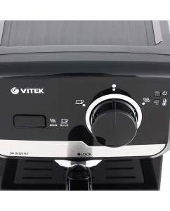 Купить Рожковая кофеварка Vitek VT-1502 BK Black  в E-mobi