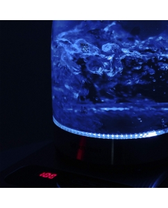 Купить Чайник электрический Kitfort KT-657 1.7 л прозрачный  в E-mobi