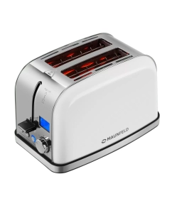Купить Тостер MAUNFELD MF-821WH Silver в E-mobi