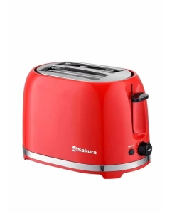Купить Тостер SAKURA SA-7610R красный в E-mobi