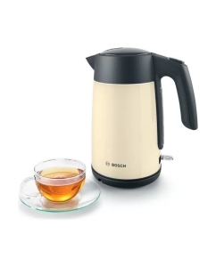 Купить Чайник электрический Bosch TWK7L467 1.7 л бежевый  в E-mobi