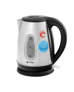 Купить Чайник электрический VITEK VT-7039 1.7 л серебристый  в E-mobi