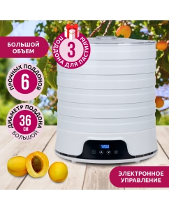 Купить Сушилка для овощей и фруктов Мастерица EFD-5002 белый в E-mobi
