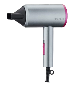 Купить Фен KELLI KL-1101 2400 Вт серый в E-mobi