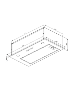 Купить Вытяжка встраиваемая AKPO WK-7 Micra twin 60 1М White  в E-mobi