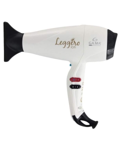 Купить Фен GA.MA Leggero ION 2 100 Вт белый, черный в E-mobi