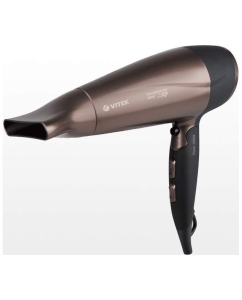 Купить Фен VITEK VT-2238 2 000 Вт коричневый, черный в E-mobi