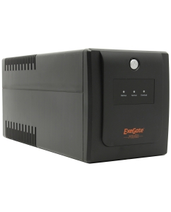 Купить Источник бесперебойного питания Exegate Power Back UNB-1000 Black в E-mobi