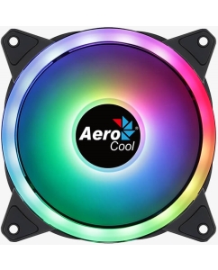 Купить Корпусной вентилятор Aerocool Duo 12 ARGB (120мм, 19.7dB, 1000rpm, 6-pin, подсветка) RTL в E-mobi