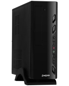 Купить Корпус компьютерный ExeGate MI-208 Black в E-mobi