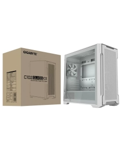 Купить Корпус компьютерный Gigabyte C102GI (GB-C102GI) белый в E-mobi