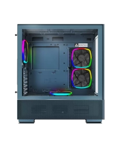 Купить Корпус компьютерный Montech Sky Two Morocco (SKY TWO MOROCCO) синий  в E-mobi