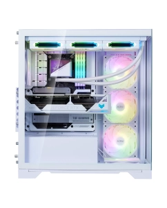 Купить Корпус компьютерный XPG INVADER X (INVADERXBTFMT-WHCWW) черный в E-mobi