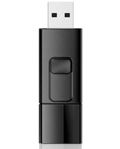 Купить Флешка Silicon Power Blaze B05 64ГБ Black (SP064GBUF3B05V1K)  в E-mobi