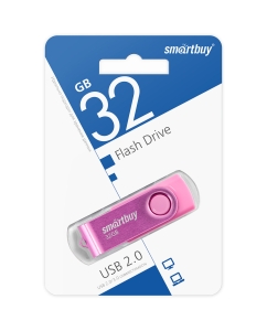 Купить Карта памяти SmartBuy USB 32Гб SB032GB2TWP (SB032GB2TWP) в E-mobi