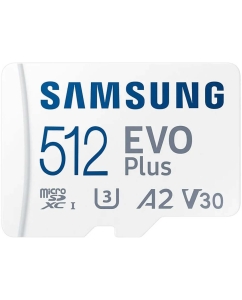 Купить Карта памяти Samsung Micro SDXC 512Гб EVO Plus (172236) в E-mobi