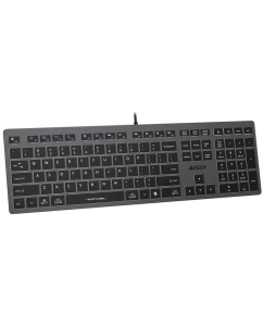 Купить Проводная клавиатура A4Tech FX60 Gray/Black  в E-mobi