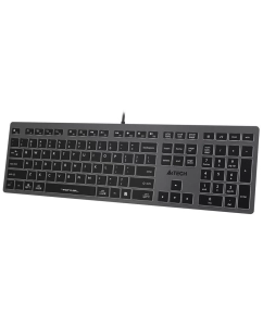 Купить Проводная клавиатура A4Tech FX60 Gray/Black  в E-mobi
