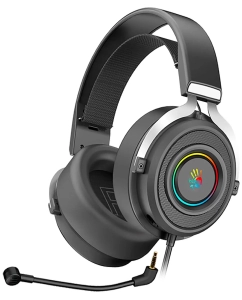 Купить Игровые наушники A4Tech Bloody G535P черный, серебристый в E-mobi