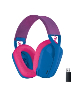Купить Наушники для компьютера Logitech G435 Wireless Blue and Raspberry (981-001062) в E-mobi