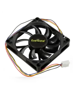 Купить Корпусной вентилятор ExeGate EX08015B4P-PWM (EX288924RUS) в E-mobi