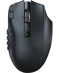 Купить Беспроводная игровая мышь Razer Naga V2 HyperSpeed Black (RZ01-03600100-R3G1) в E-mobi