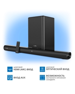 Купить Саундбар Sven SB-2200D Black (SV-020811)  в E-mobi