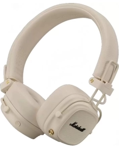 Купить Беспроводные наушники Marshall Major V Beige (7340055401111) в E-mobi