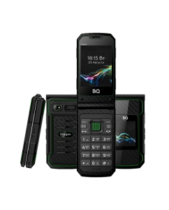 Купить Мобильный телефон BQ 2822 Dragon Black/Green в E-mobi