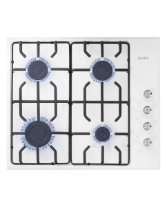 Купить Встраиваемая варочная панель газовая Simfer H60Q40W471 белый в E-mobi