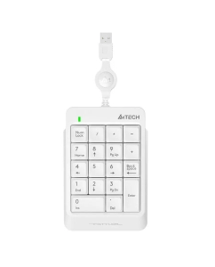 Купить Проводной цифровой блок A4Tech Fstyler FK13 White (FK13 USB (WHITE)) в E-mobi