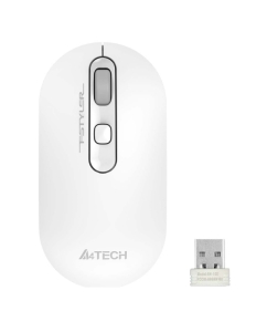Купить Беспроводная мышь A4Tech Fstyler FG20 White в E-mobi