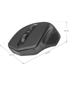 Купить Беспроводная мышь Defender Datum MB-345 Black  в E-mobi