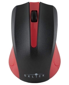 Купить Беспроводная мышь OKLICK 485MW Red/Black  в E-mobi