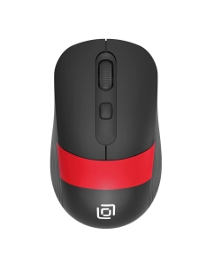 Купить Мышь Oklick 310MW оптическая, 3200dpi, беспроводная, USB, чёрный, красный в E-mobi