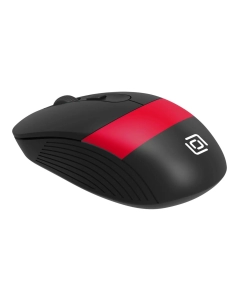 Купить Мышь Oklick 310MW оптическая, 3200dpi, беспроводная, USB, чёрный, красный  в E-mobi
