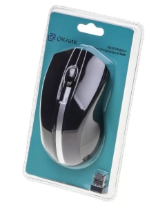 Купить Беспроводная мышь OKLICK 615MW Gray/Black  в E-mobi