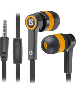 Купить Наушники Defender Pulse 420 Orange/Black в E-mobi