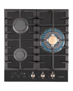 Купить Встраиваемая варочная панель газовая Hiberg VM 4535 B черный  в E-mobi