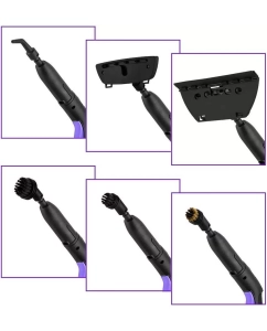 Купить Пароочиститель Kitfort КТ-9104-1 синий, черный  в E-mobi