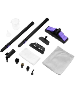 Купить Пароочиститель Kitfort КТ-9104-1 синий, черный  в E-mobi