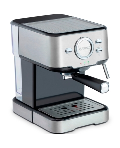 Купить Рожковая кофеварка VITEK VT-1520 серебристый, черный  в E-mobi