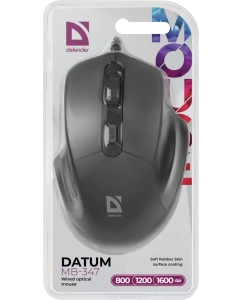 Купить Мышь Defender Datum MB-347 Black  в E-mobi