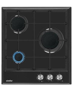 Купить Встраиваемая варочная панель газовая Simfer H45V30B416 черный в E-mobi