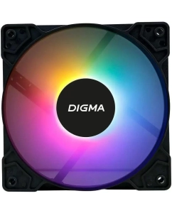 Купить Вентилятор Digma DFAN-FRGB1 3-pin, 4-pinMolex24dB, 160gr, LED, Ret в E-mobi
