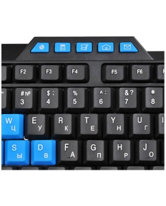 Купить Проводная игровая клавиатура OKLICK 750G Black  в E-mobi