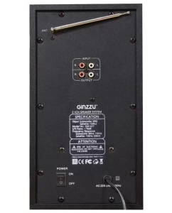 Купить Колонки компьютерные Ginzzu GM-425 Black  в E-mobi