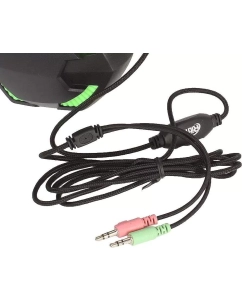 Купить Игровая гарнитура Ritmix RH-560M Green/Black  в E-mobi